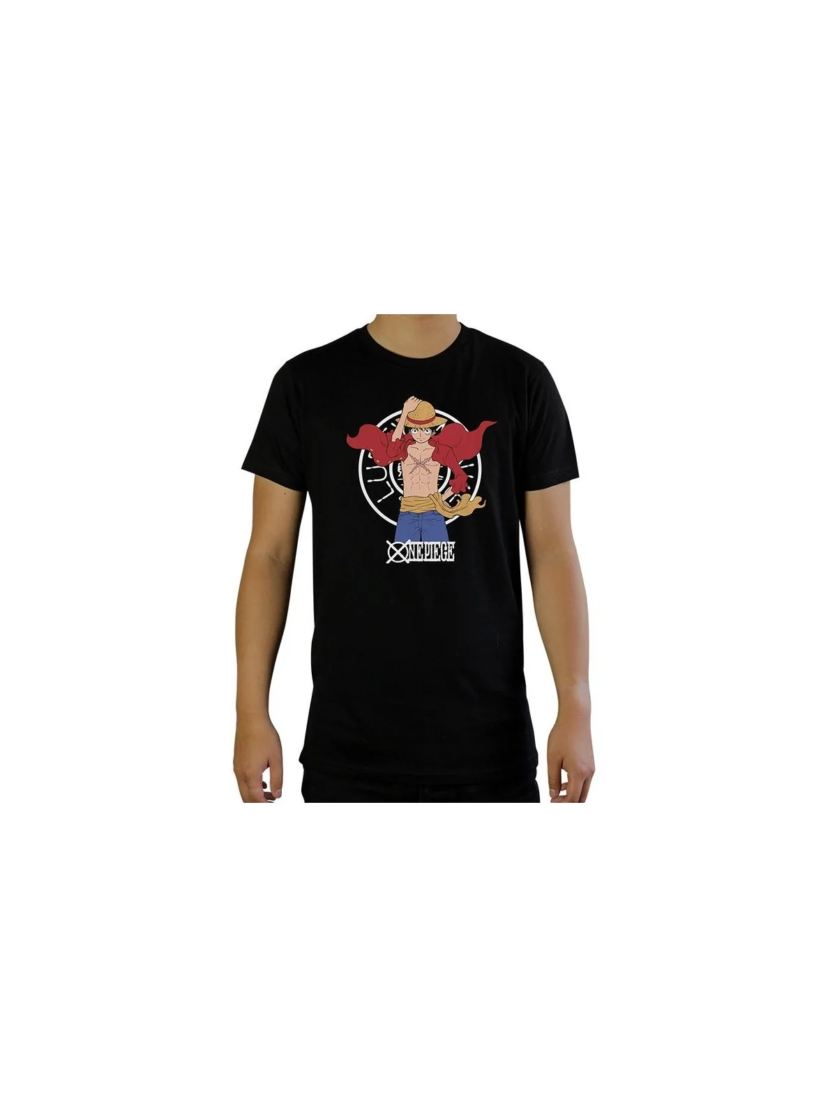 Camiseta One Piece Luffy New World de ABYSSE en Camisetas | La Cueva Roja