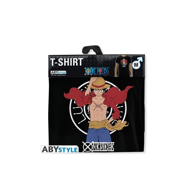 Camiseta One Piece Luffy New World de ABYSSE en Camisetas | La Cueva Roja
