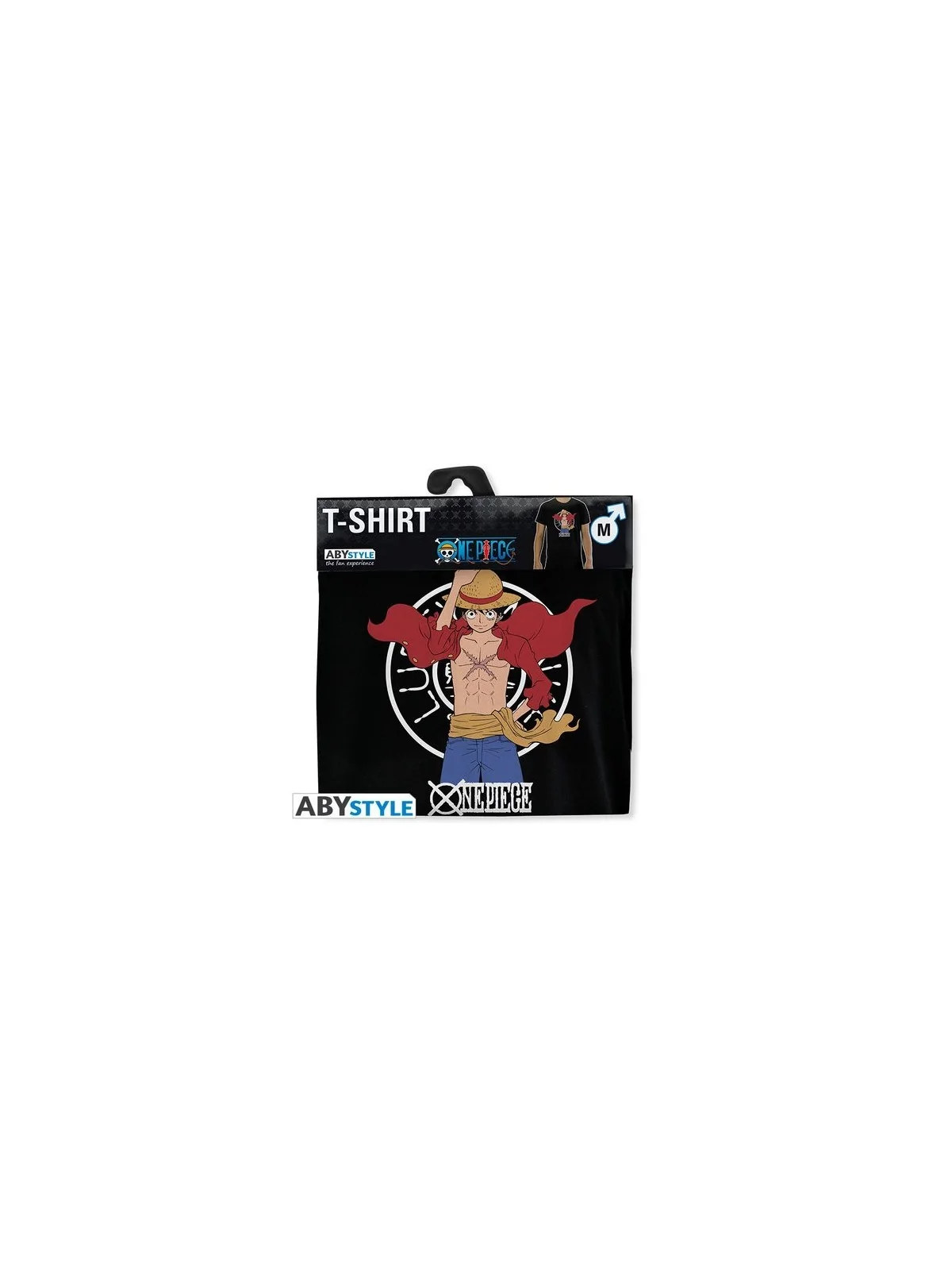 Camiseta One Piece Luffy New World de ABYSSE en Camisetas | La Cueva Roja
