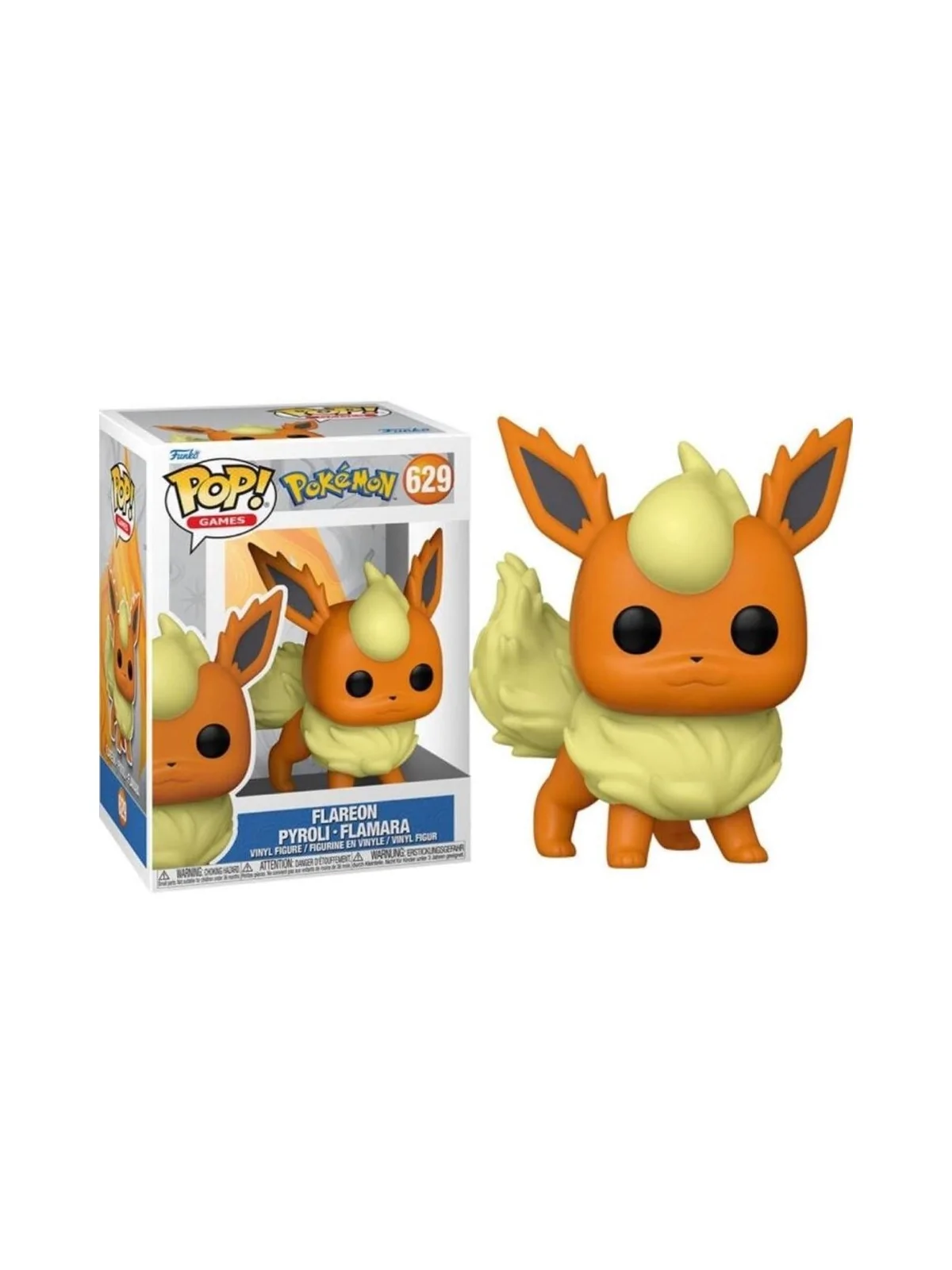 Funko POP! Pokemon Flareon (629) de Funko en Funko Pop | La Cueva Roja