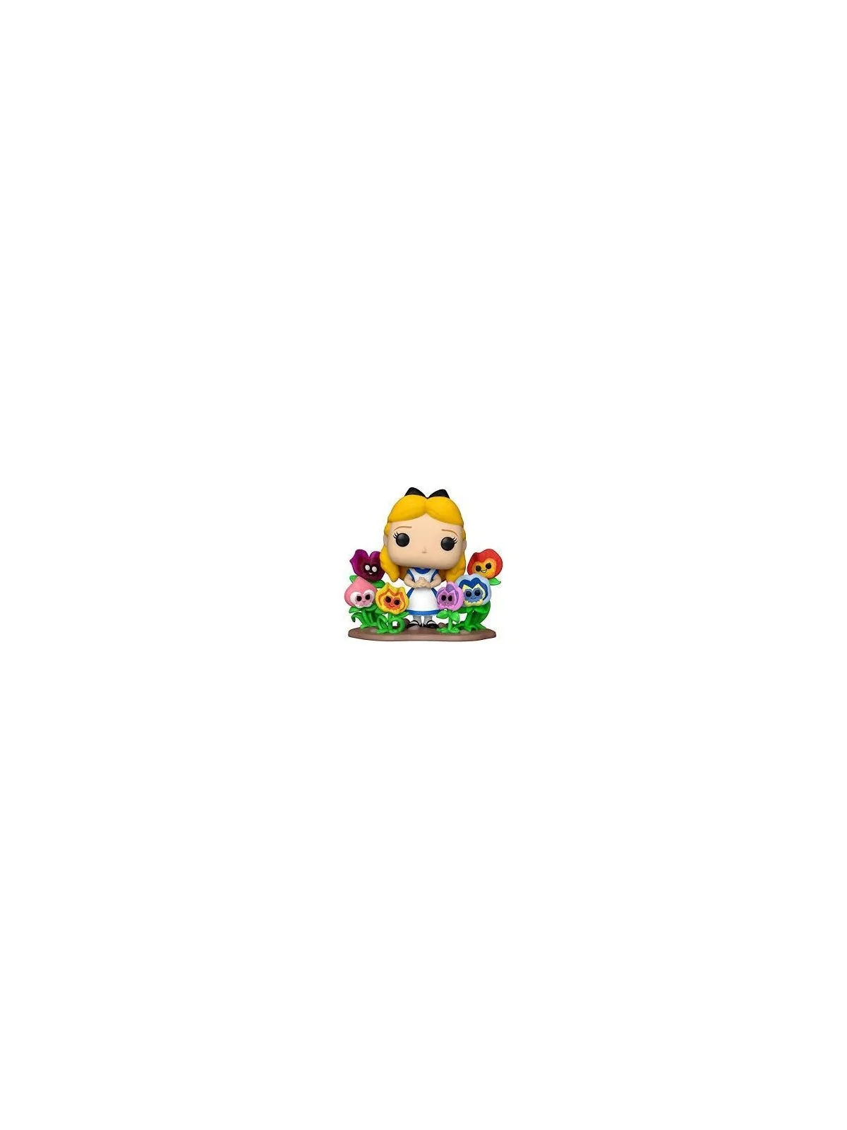 Funko POP! Deluxe Disney Alicia Pais Maravillas con Flores (1057) de Funko en Funko Pop | La Cueva Roja