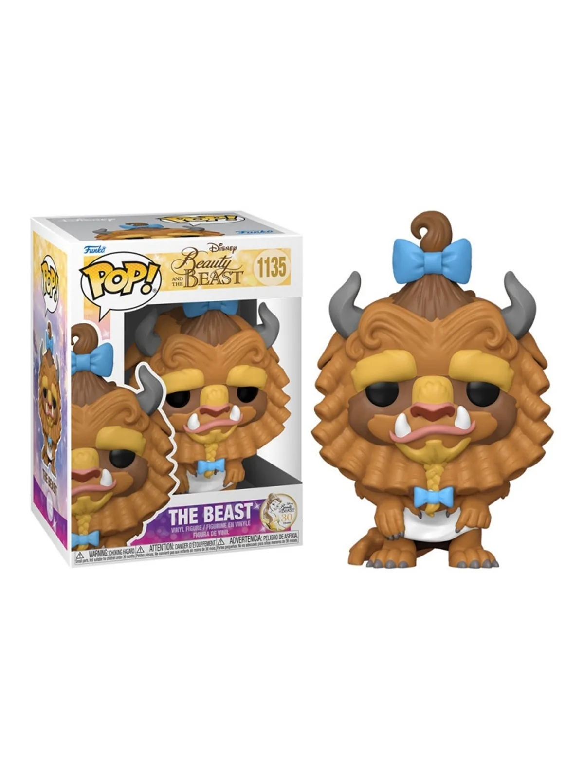 Funko POP! Disney La Bella y La Bestia con Rizos (1135) de Funko en Funko Pop | La Cueva Roja