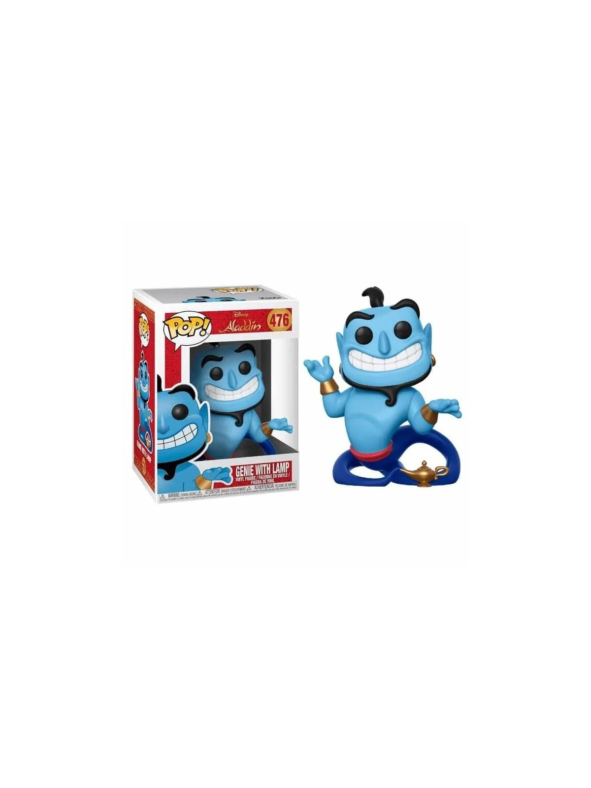 Funko POP! Disney Aladdin Genio con Lampara (476) de Funko en Funko Pop | La Cueva Roja