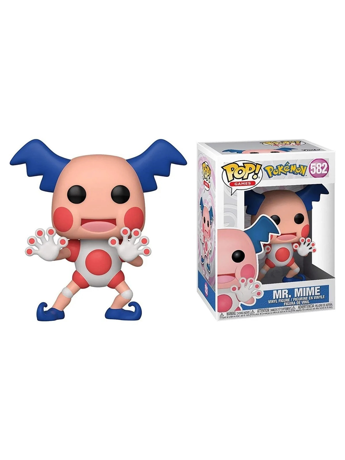 Funko POP! Pokemon Mr. Mime (582) de Funko en Funko Pop | La Cueva Roja