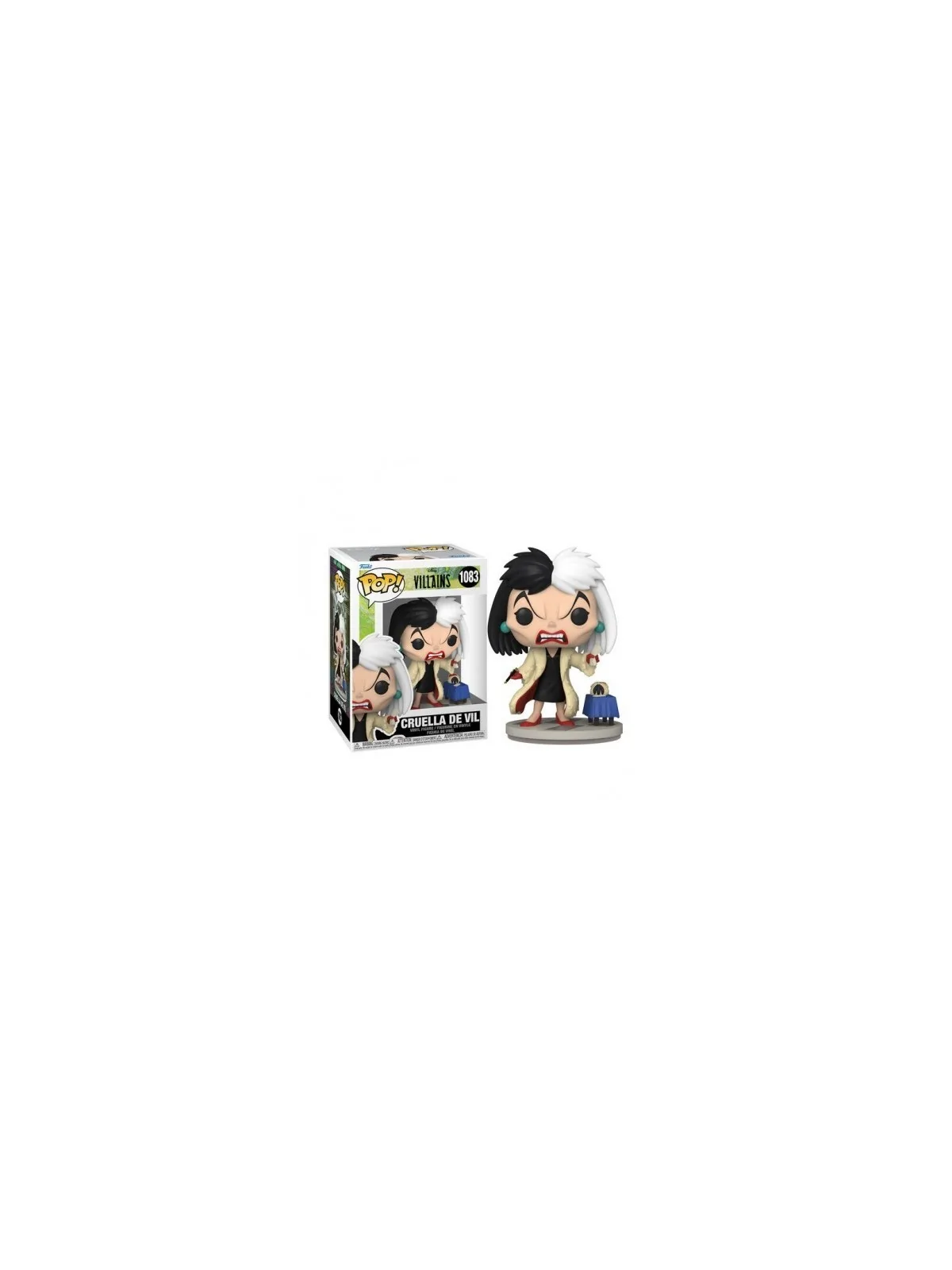 Funko POP! Disney Villanos Cruella de Vil (1083) de Funko en Funko Pop | La Cueva Roja