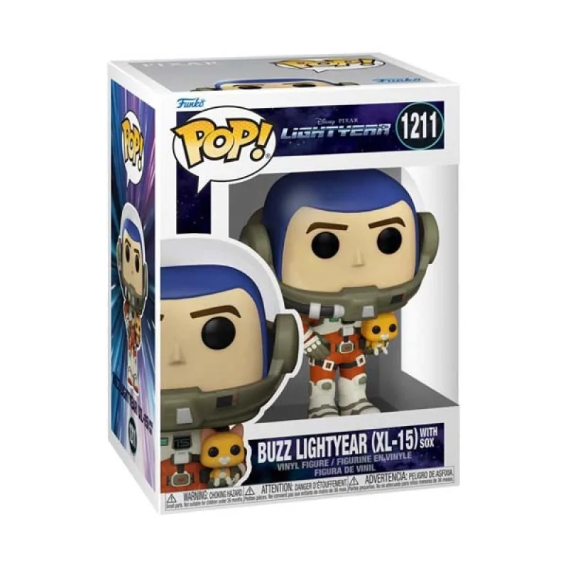 Funko POP! Disney Buzz  Lightyear (XL-15) Sox (1211) de Funko en Funko Pop | La Cueva Roja