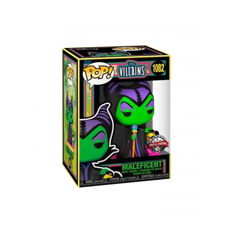 Funko POP! Disney Villains: Maleficent (Blacklight) (1082) de Funko en Funko Pop | La Cueva Roja