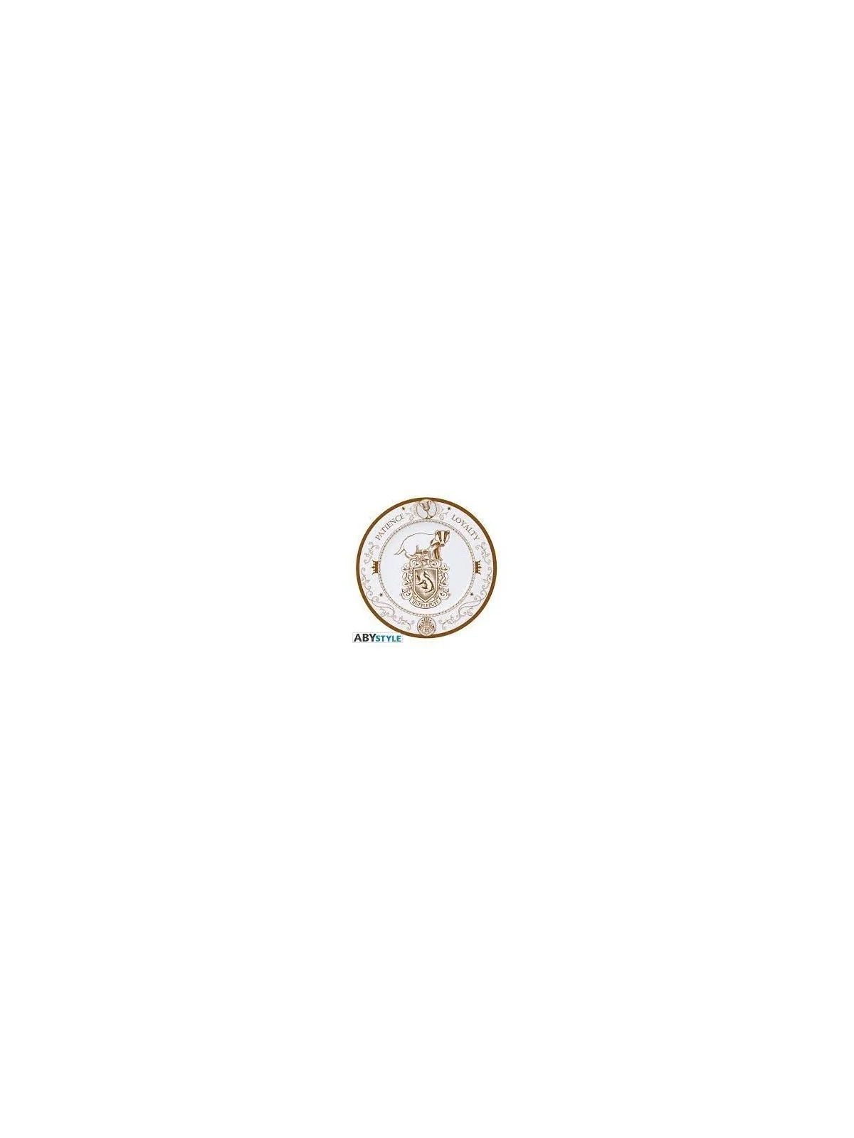 Set de 4 Platos Harry Potter Casas de Hogwarts de ABYSSE en Otros | La Cueva Roja