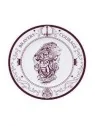 Set de 4 Platos Harry Potter Casas de Hogwarts de ABYSSE en Otros | La Cueva Roja