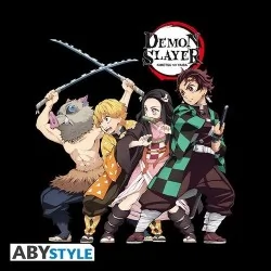 Camiseta Demon Slayer Grupo de Abystyle en Camisetas | La Cueva Roja