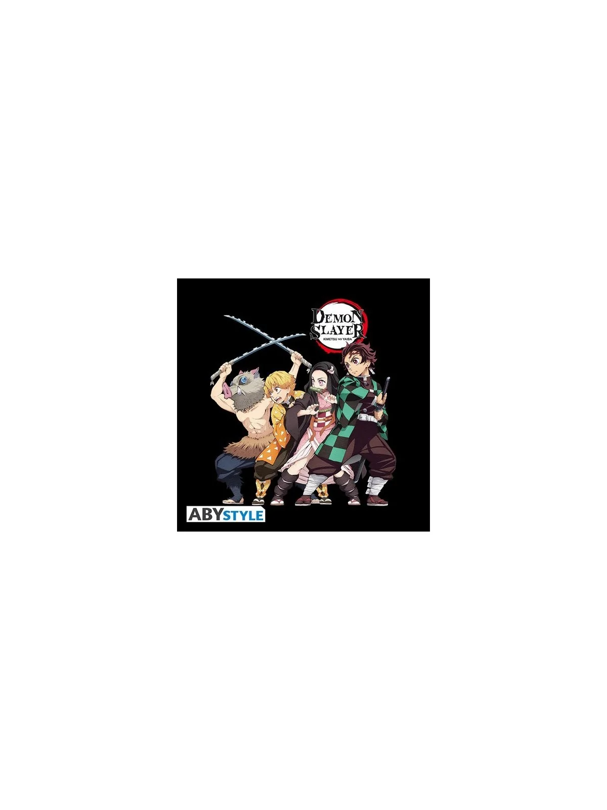 Camiseta Demon Slayer Grupo de Abystyle en Camisetas | La Cueva Roja