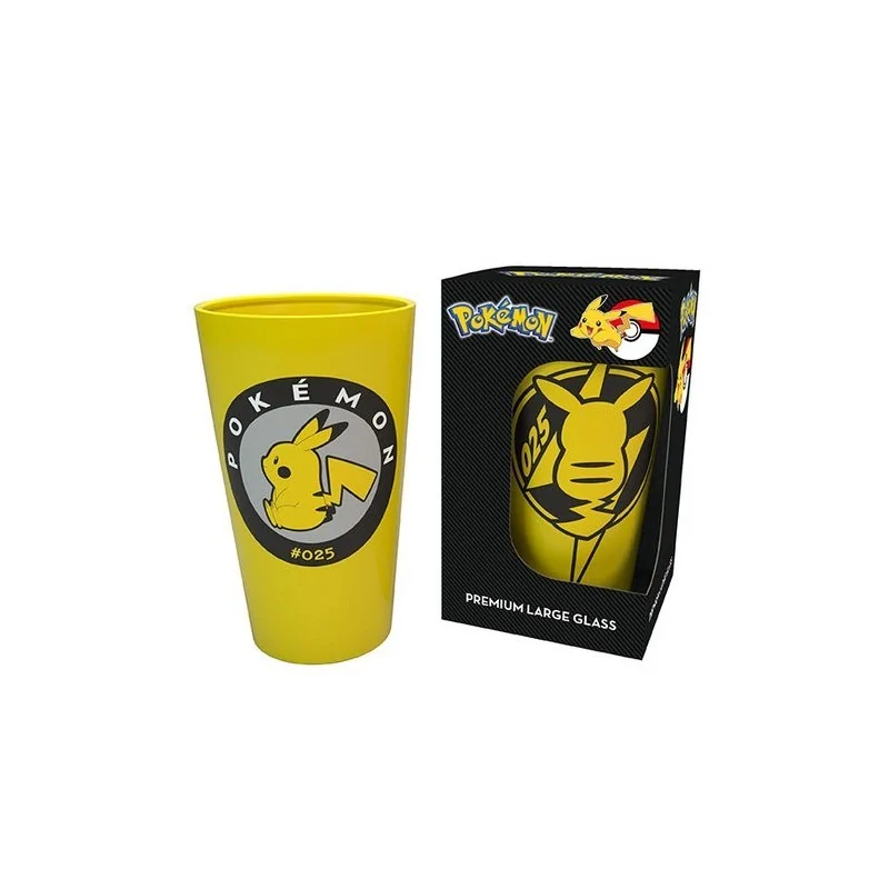 Vaso XXL 500ML Pokemon Pikachu de ABYSSE en Tazas - Vasos | La Cueva Roja