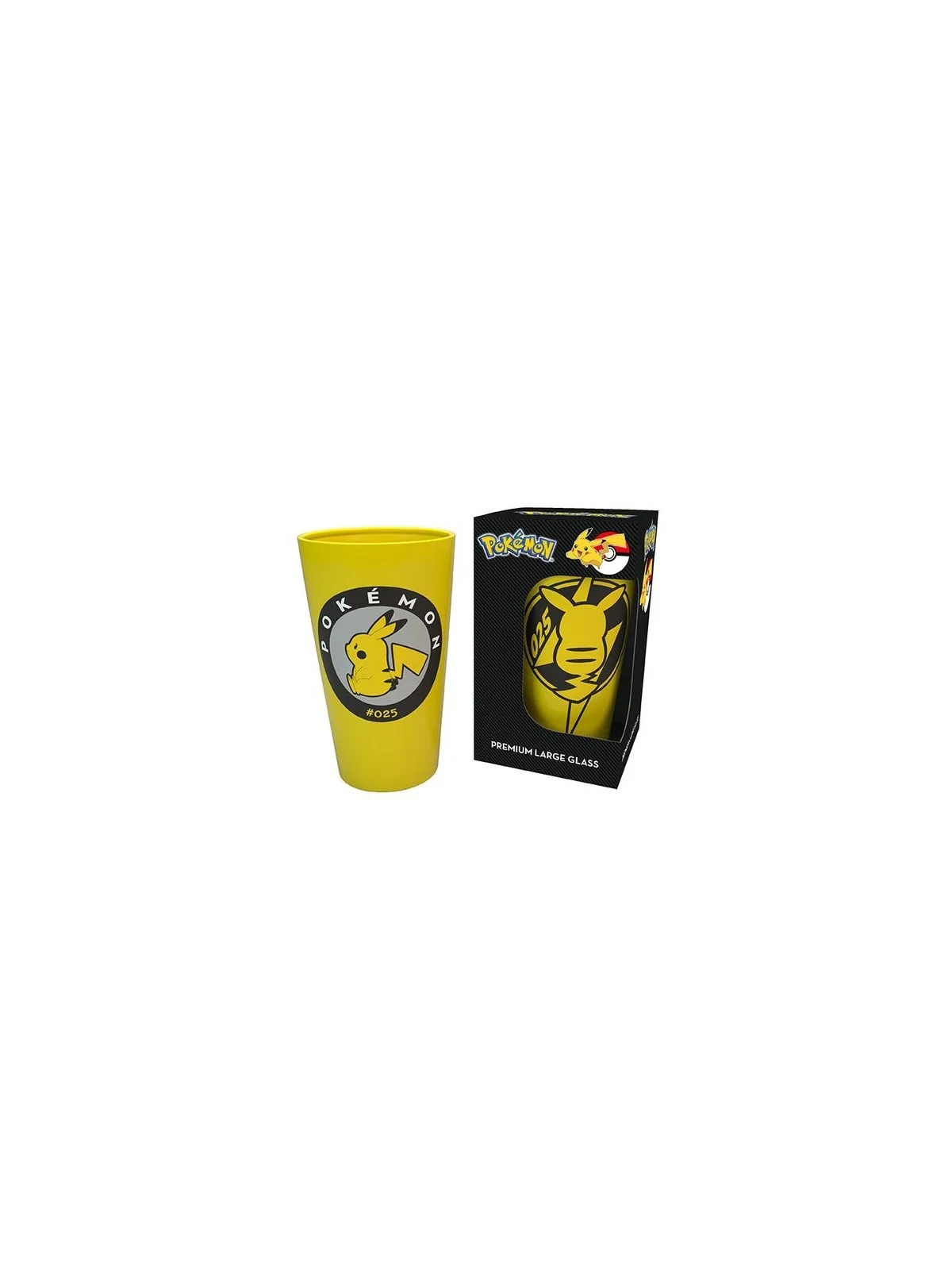 Vaso XXL 500ML Pokemon Pikachu de ABYSSE en Tazas - Vasos | La Cueva Roja
