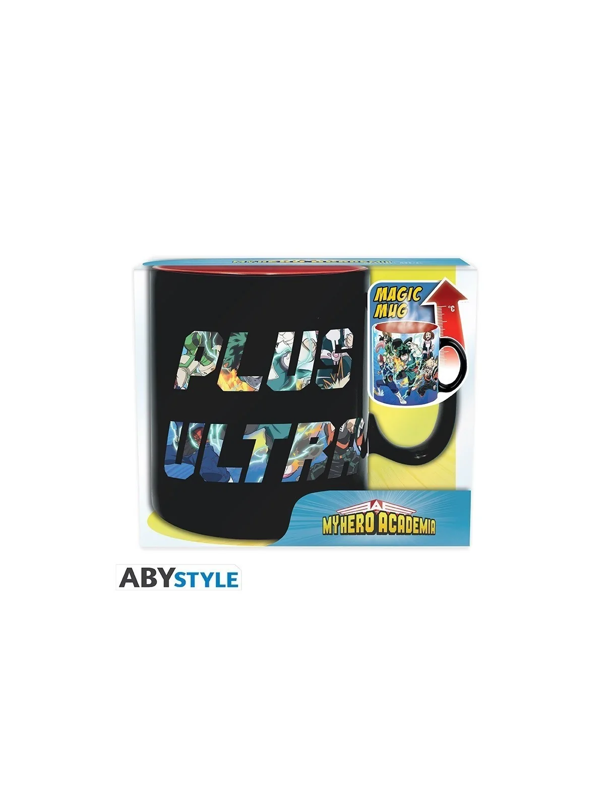 Taza Termica My Hero Academia Plus Ultra de ABYSSE en Tazas - Vasos | La Cueva Roja