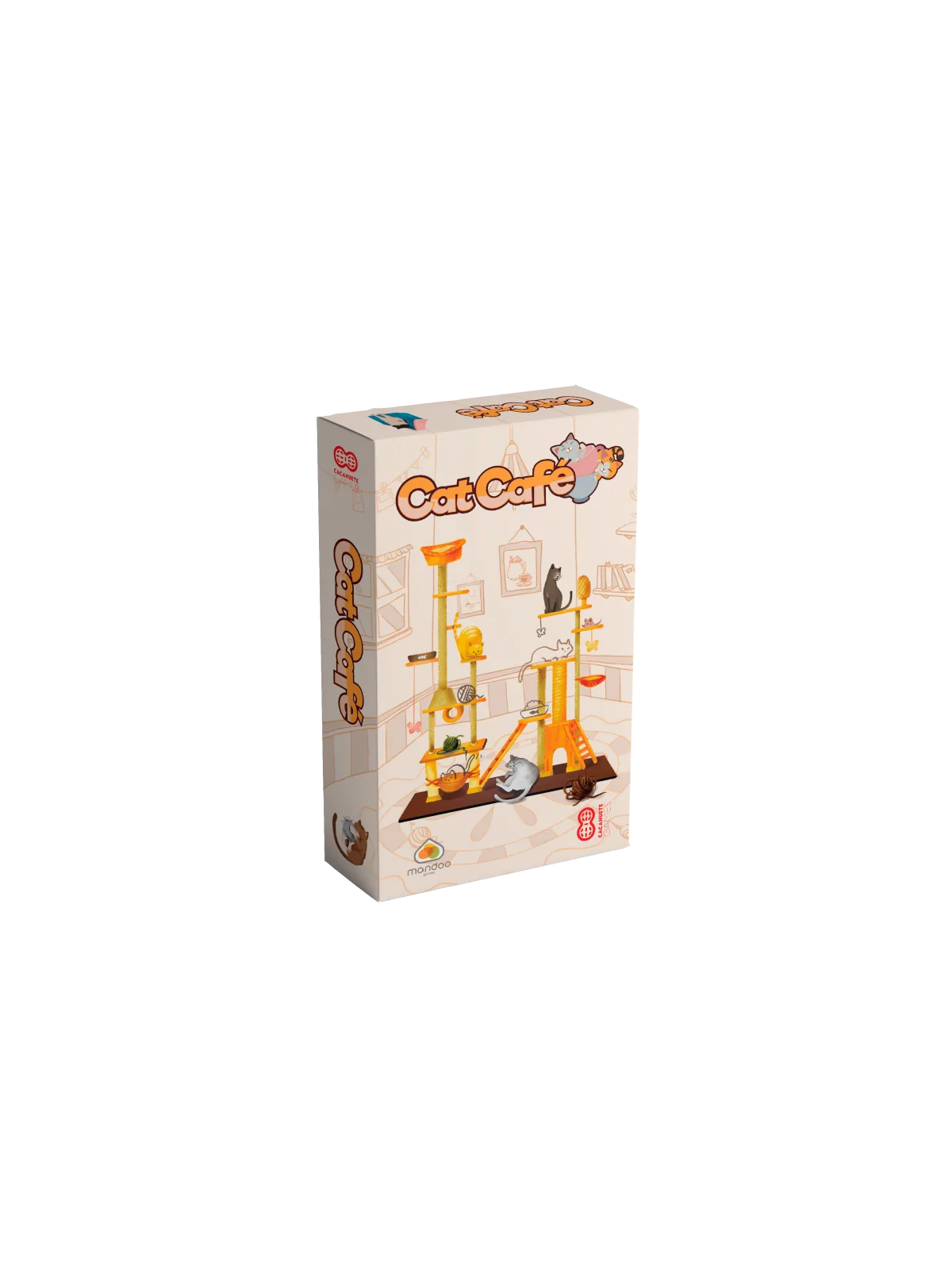 Cat Café de Cacahuete Games en Juegos de Tablero | La Cueva Roja
