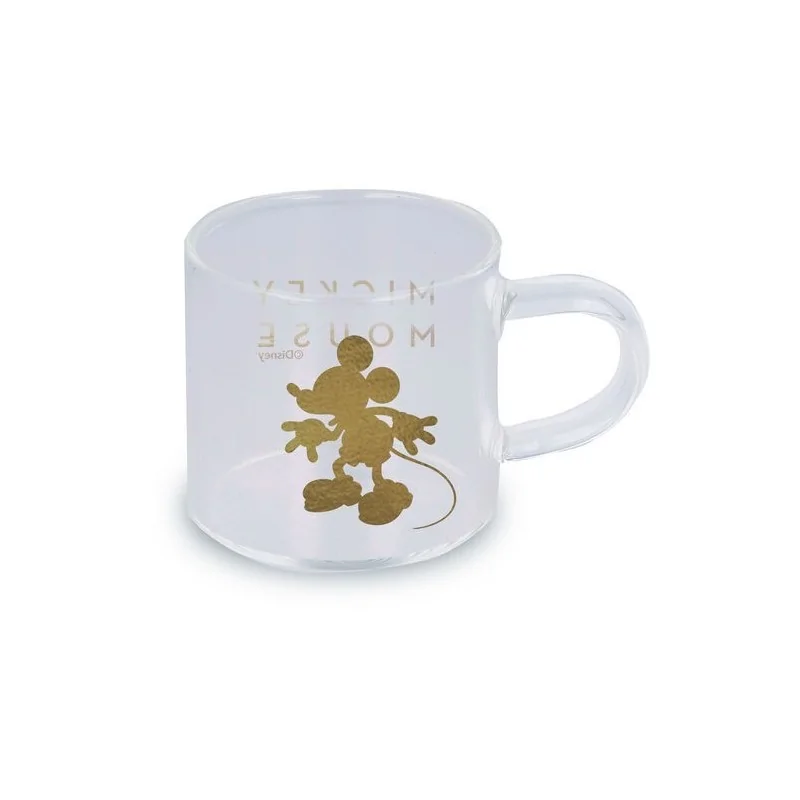 Set 4 Tazas de Cristal Cafe 100ml Mickey Young Adult de Stor en Tazas - Vasos | La Cueva Roja