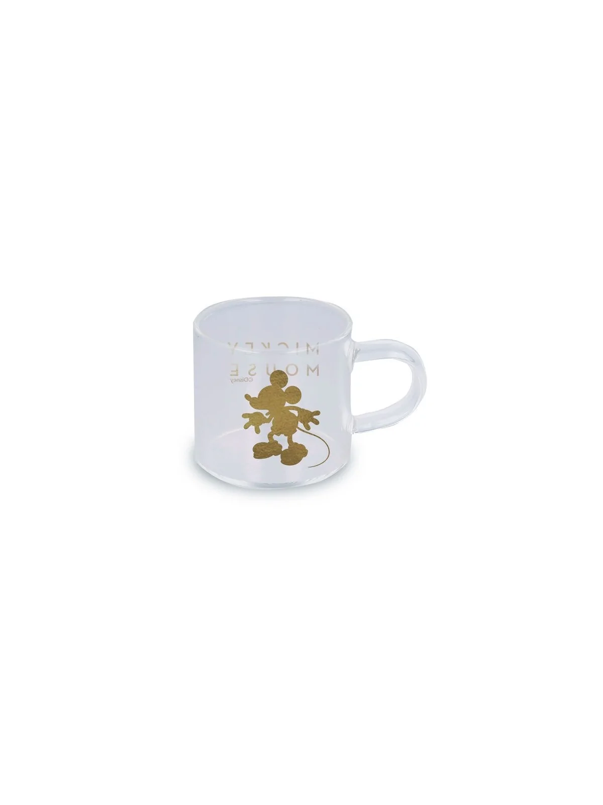 Set 4 Tazas de Cristal Cafe 100ml Mickey Young Adult de Stor en Tazas - Vasos | La Cueva Roja