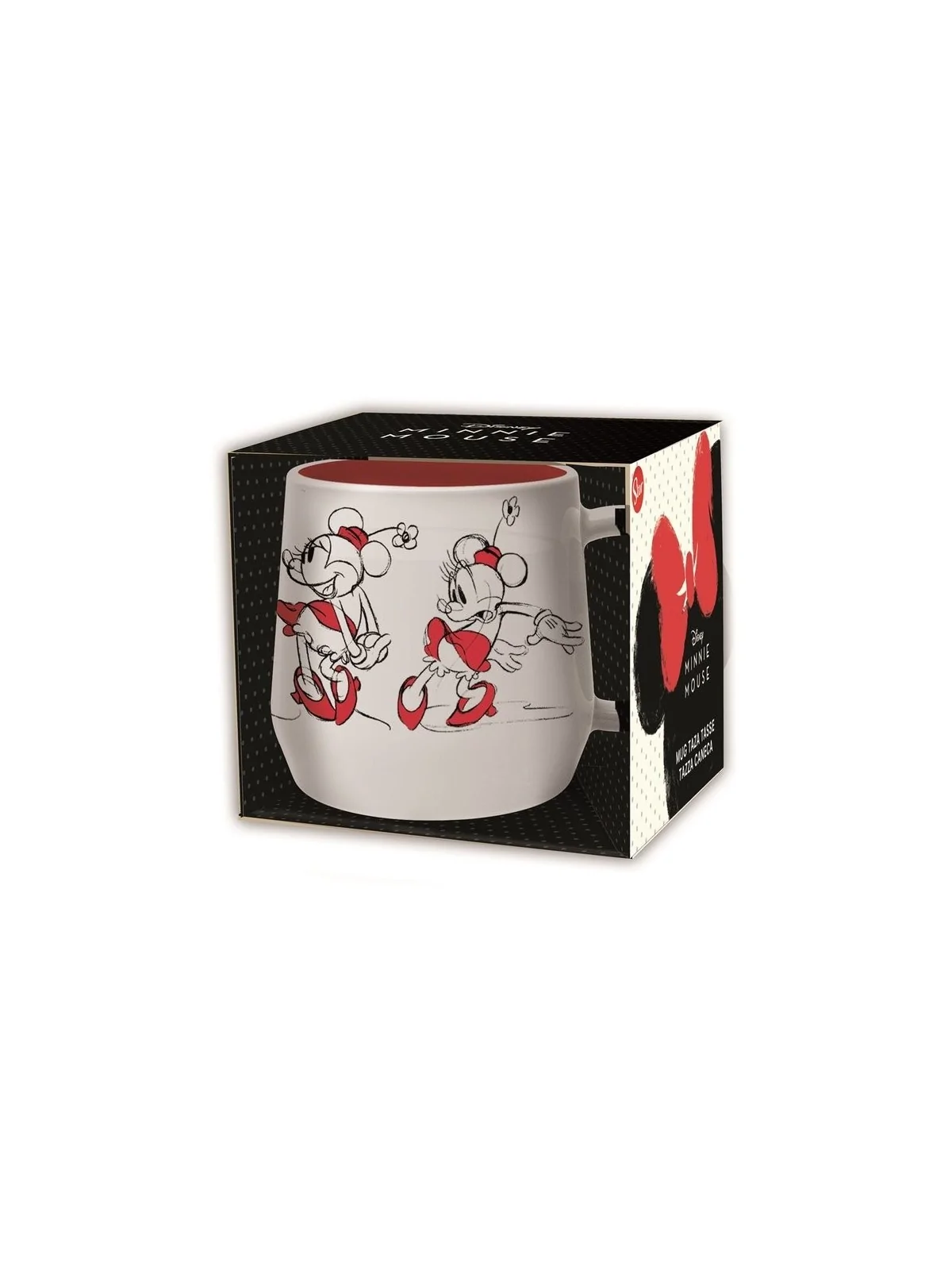 Taza Ceramica 360ml + Caja Regalo Minnie Retro Young Adult de Stor en Tazas - Vasos | La Cueva Roja