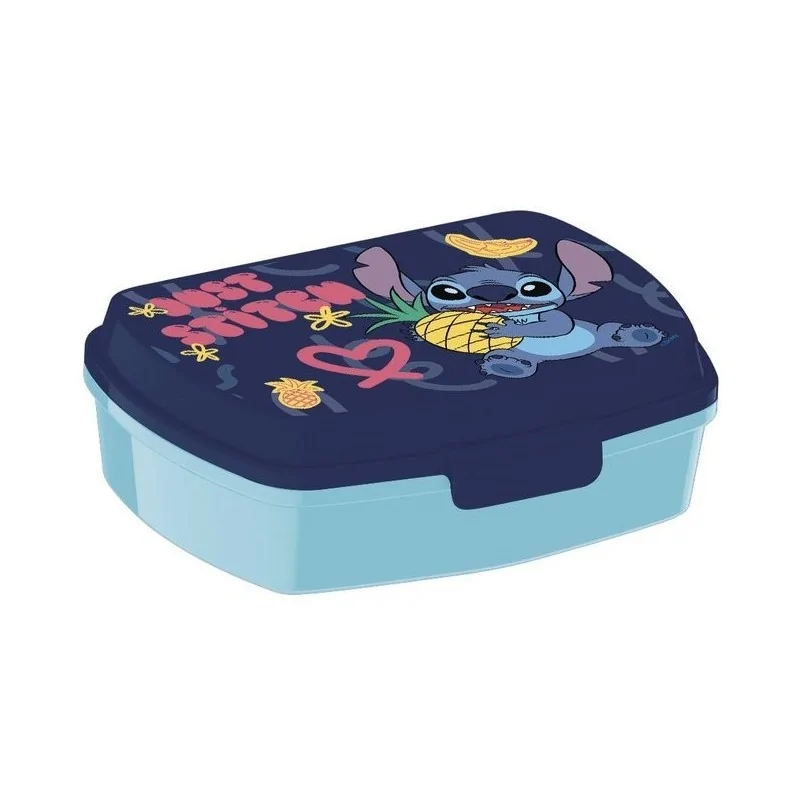 Sandwichera Rectangular Plastico Infantil Stitch Palms de Stor en Otros | La Cueva Roja