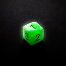 Toxic Stones RPG Dice Set (7 pcs) de Gamegenic en Dados | La Cueva Roja