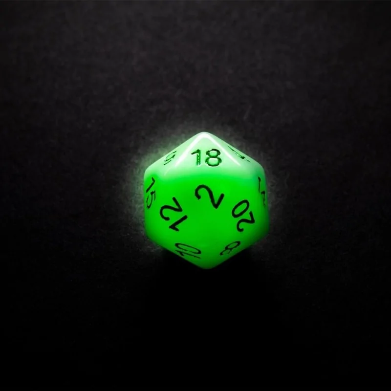Toxic Stones RPG Dice Set (7 pcs) de Gamegenic en Dados | La Cueva Roja