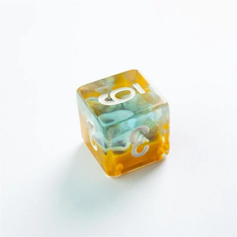 Summer Time RPG Dice Set (7pcs) de Gamegenic en Dados | La Cueva Roja