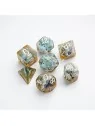 Summer Time RPG Dice Set (7pcs) de Gamegenic en Dados | La Cueva Roja