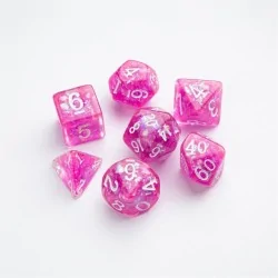 Rasberry RPG Dice Set (7pcs) de Gamegenic en Dados | La Cueva Roja