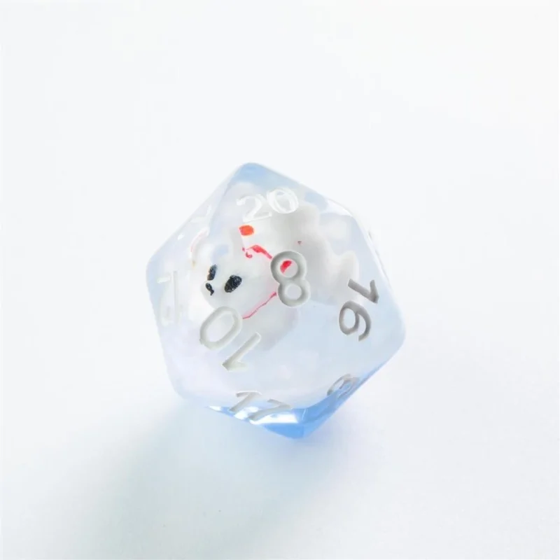 Polar Bear RPG Dice Set (7pcs) de Gamegenic en Dados | La Cueva Roja