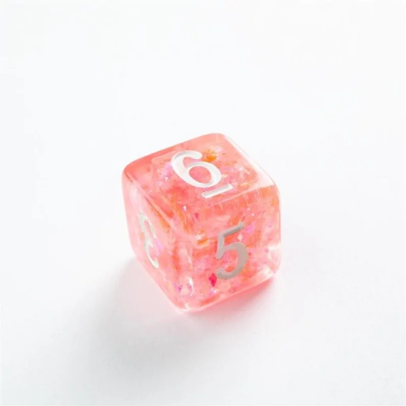 Peach RPG Dice Set (7pcs) de Gamegenic en Dados | La Cueva Roja