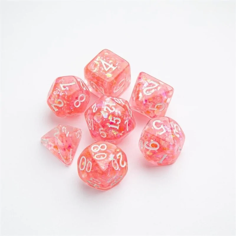 Peach RPG Dice Set (7pcs) de Gamegenic en Dados | La Cueva Roja