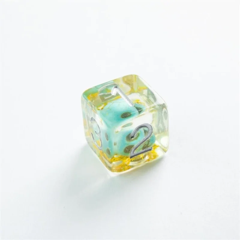 Green Skull RPG Dice Set (7pcs) de Gamegenic en Dados | La Cueva Roja