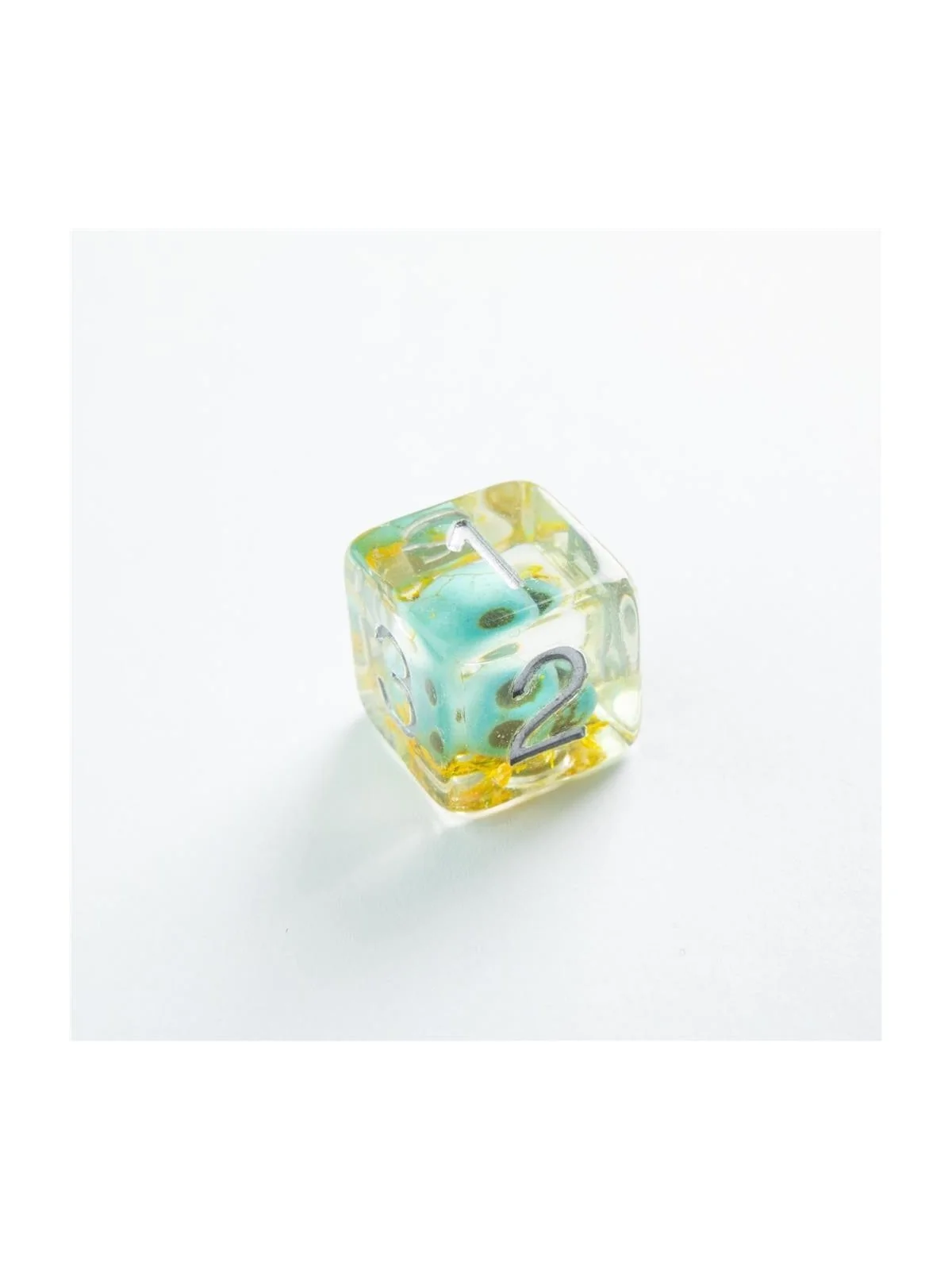 Green Skull RPG Dice Set (7pcs) de Gamegenic en Dados | La Cueva Roja