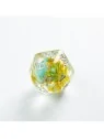 Green Skull RPG Dice Set (7pcs) de Gamegenic en Dados | La Cueva Roja