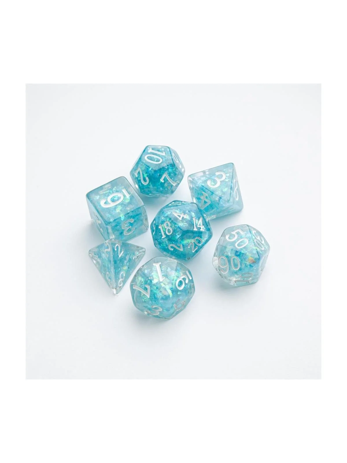 Blueberry RPG Dice Set (7pcs) de Gamegenic en Dados | La Cueva Roja