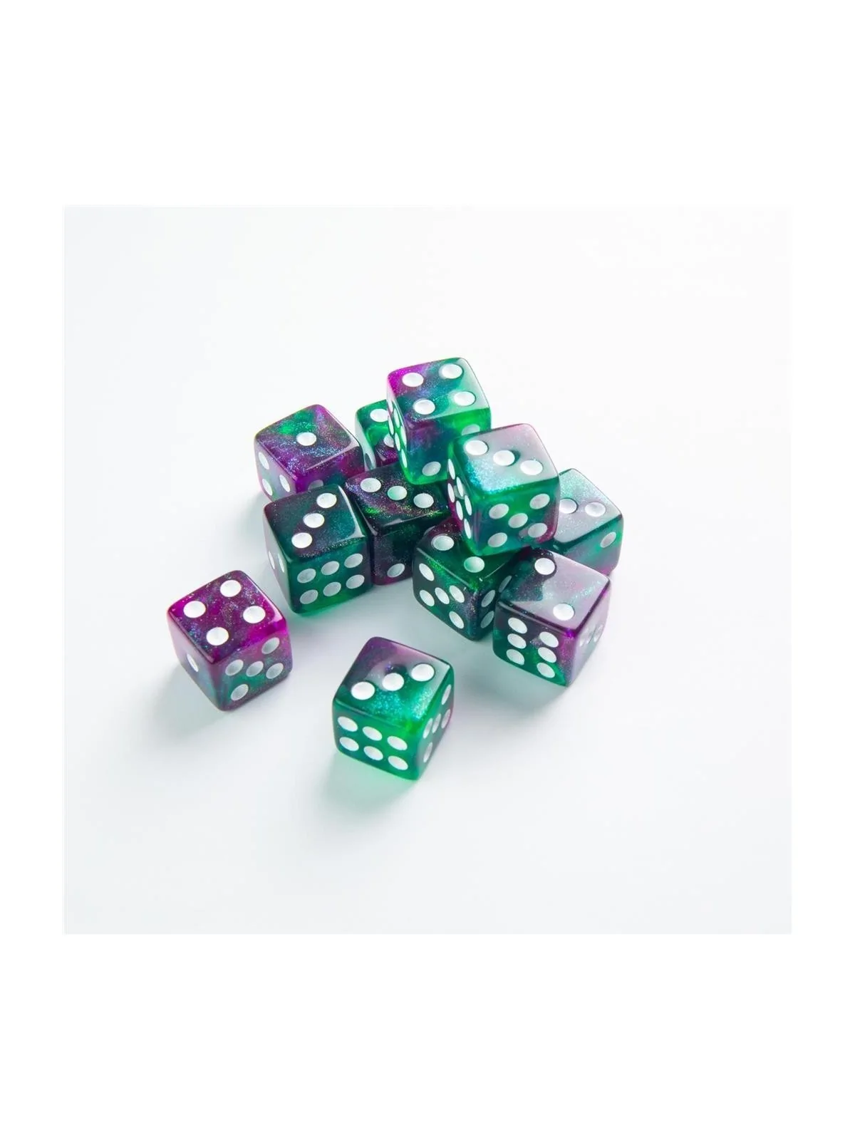 Aurora D6 Dice Set 16 mm (12 pcs) de Gamegenic en Dados | La Cueva Roja