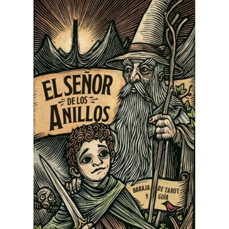 Tarot El Señor de los Anillos de MINOTAURO en Otros | La Cueva Roja
