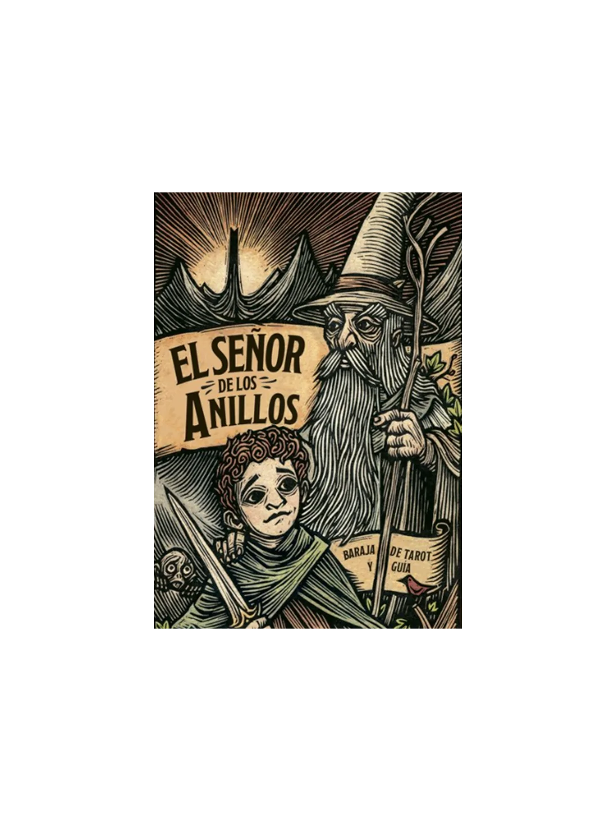 Tarot El Señor de los Anillos de MINOTAURO en Otros | La Cueva Roja
