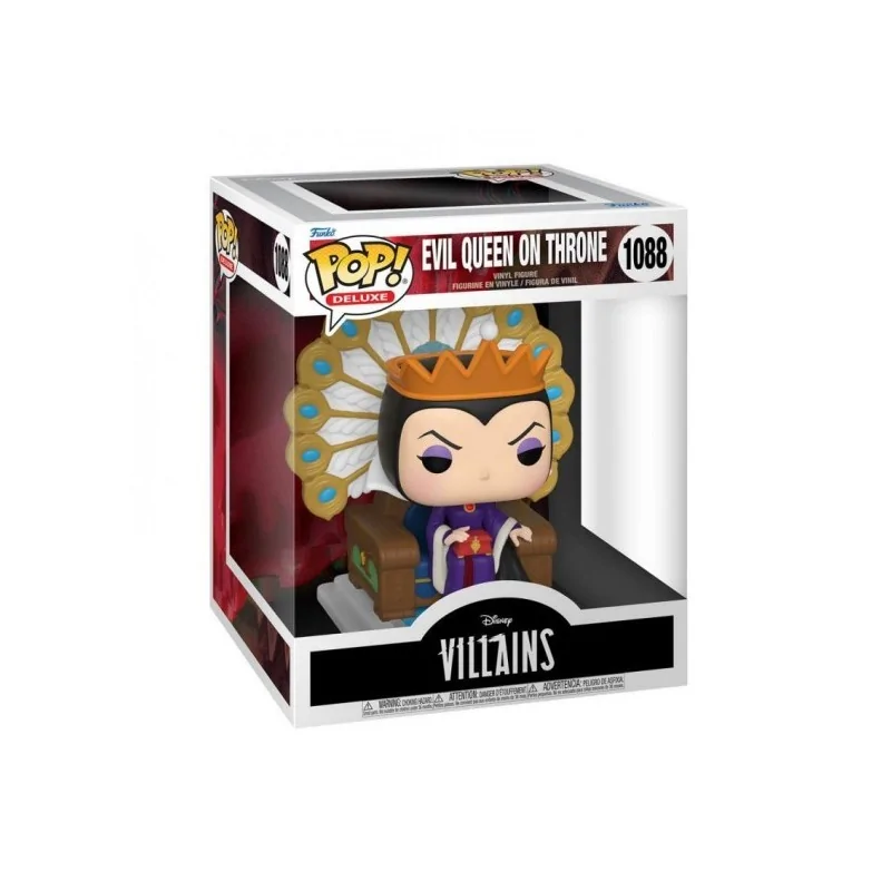Funko POP! Deluxe Villanos de Disney Reina Malvada en el Trono (1088) de Funko en Funko Pop | La Cueva Roja