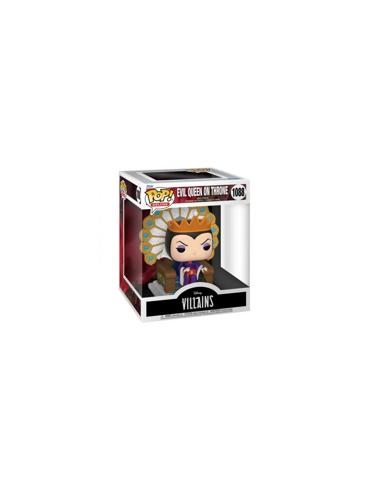 Funko POP! Deluxe Villanos de Disney Reina Malvada en el Trono (1088) de Funko en Funko Pop | La Cueva Roja