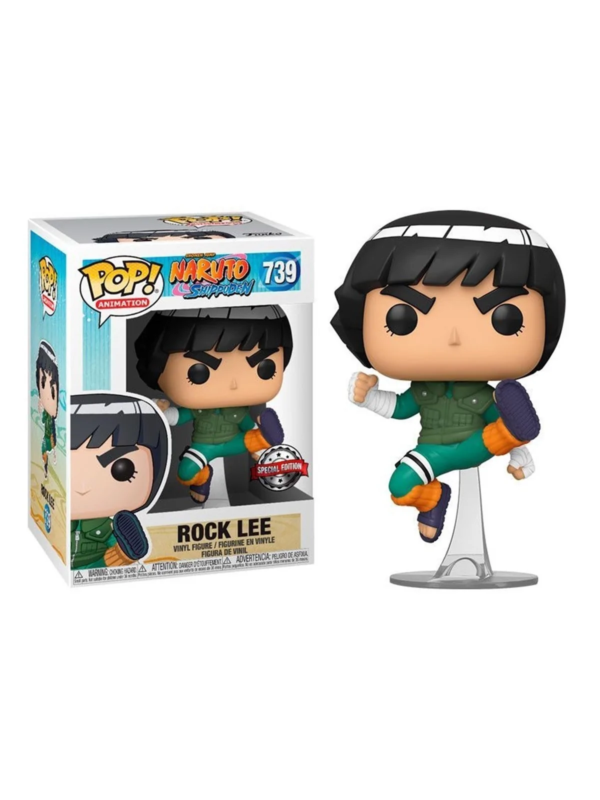 Funko POP! Naruto Shippuden Rock Lee (739) de Funko en Funko Pop | La Cueva Roja