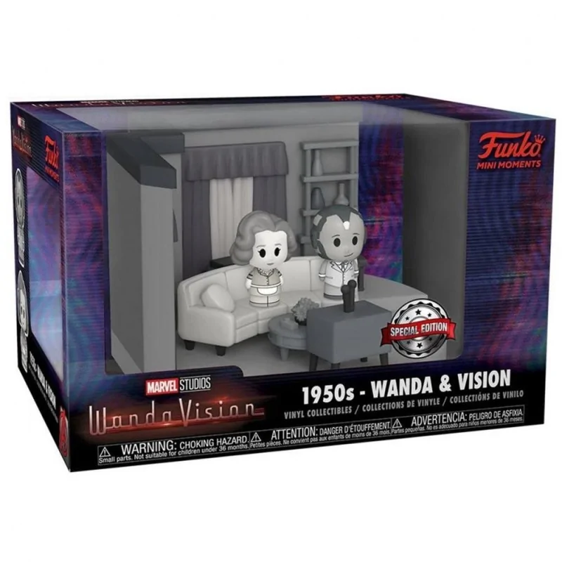 Funko POP! Marvel Mini Moments Wanda y Vision Blanco y Negro de Funko en Funko Pop | La Cueva Roja