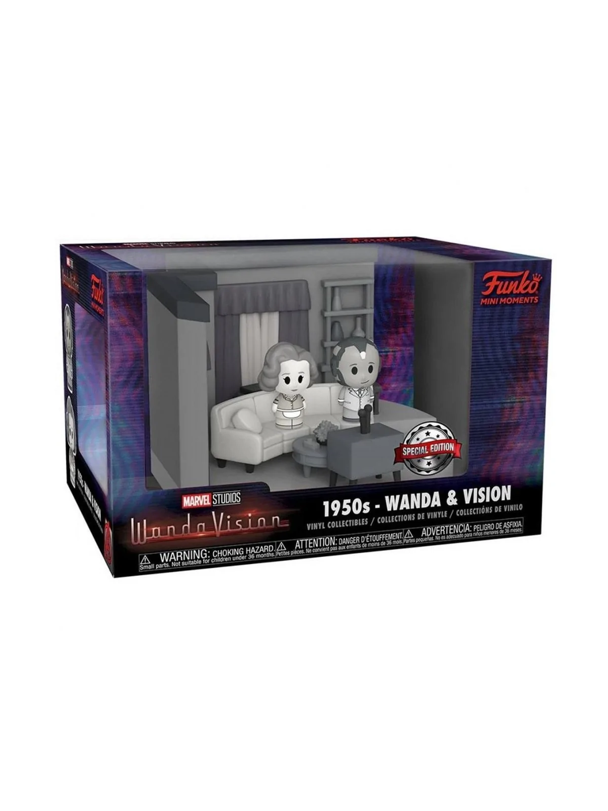 Funko POP! Marvel Mini Moments Wanda y Vision Blanco y Negro de Funko en Funko Pop | La Cueva Roja