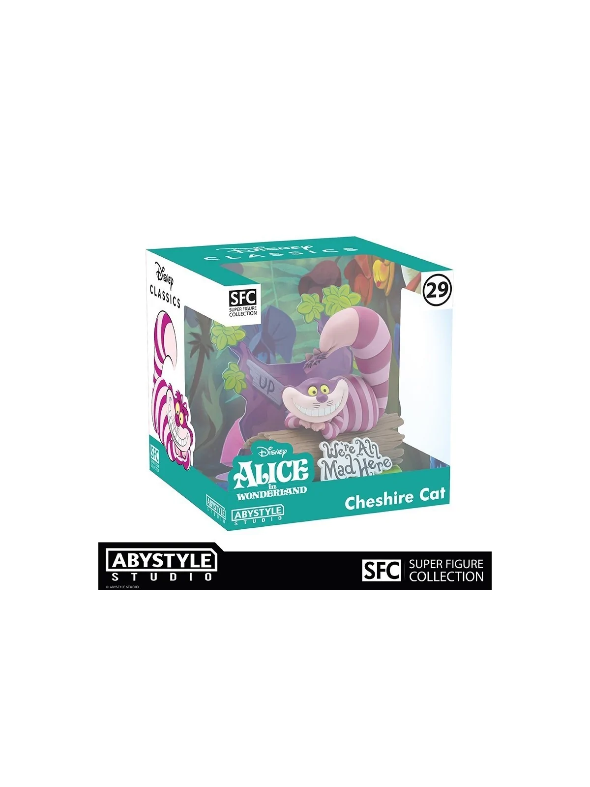 Figura Disney Gato de Cheshire de ABYSSE en Figuras - Estatuas | La Cueva Roja