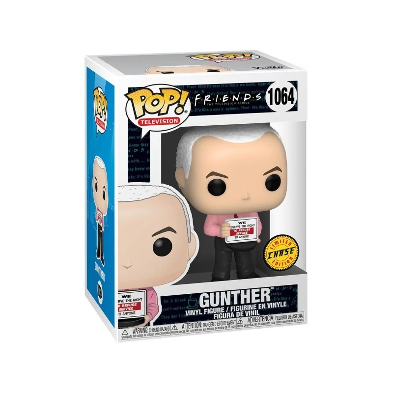 Funko POP! Series TV Friends Gunther Limited Edicion Chase (1064) de Funko en Funko Pop | La Cueva Roja