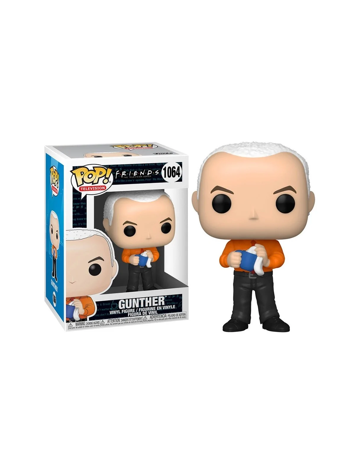 Funko POP! Series TV Friends Gunther (1064) de Funko en Funko Pop | La Cueva Roja