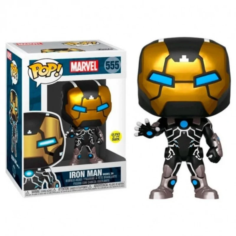 Funko POP! Marvel Iron Man Modelo 39 80TH (555) de Funko en Funko Pop | La Cueva Roja