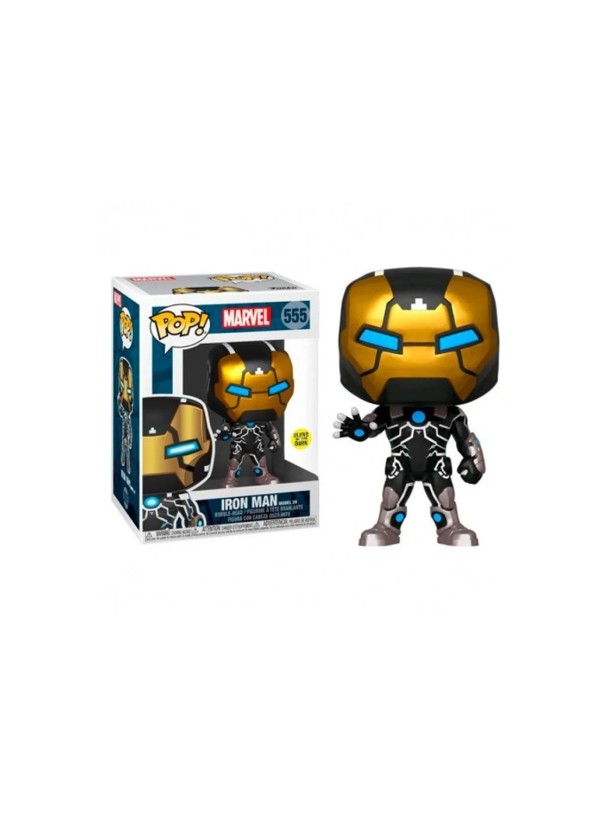 Funko POP! Marvel Iron Man Modelo 39 80TH (555) de Funko en Funko Pop | La Cueva Roja