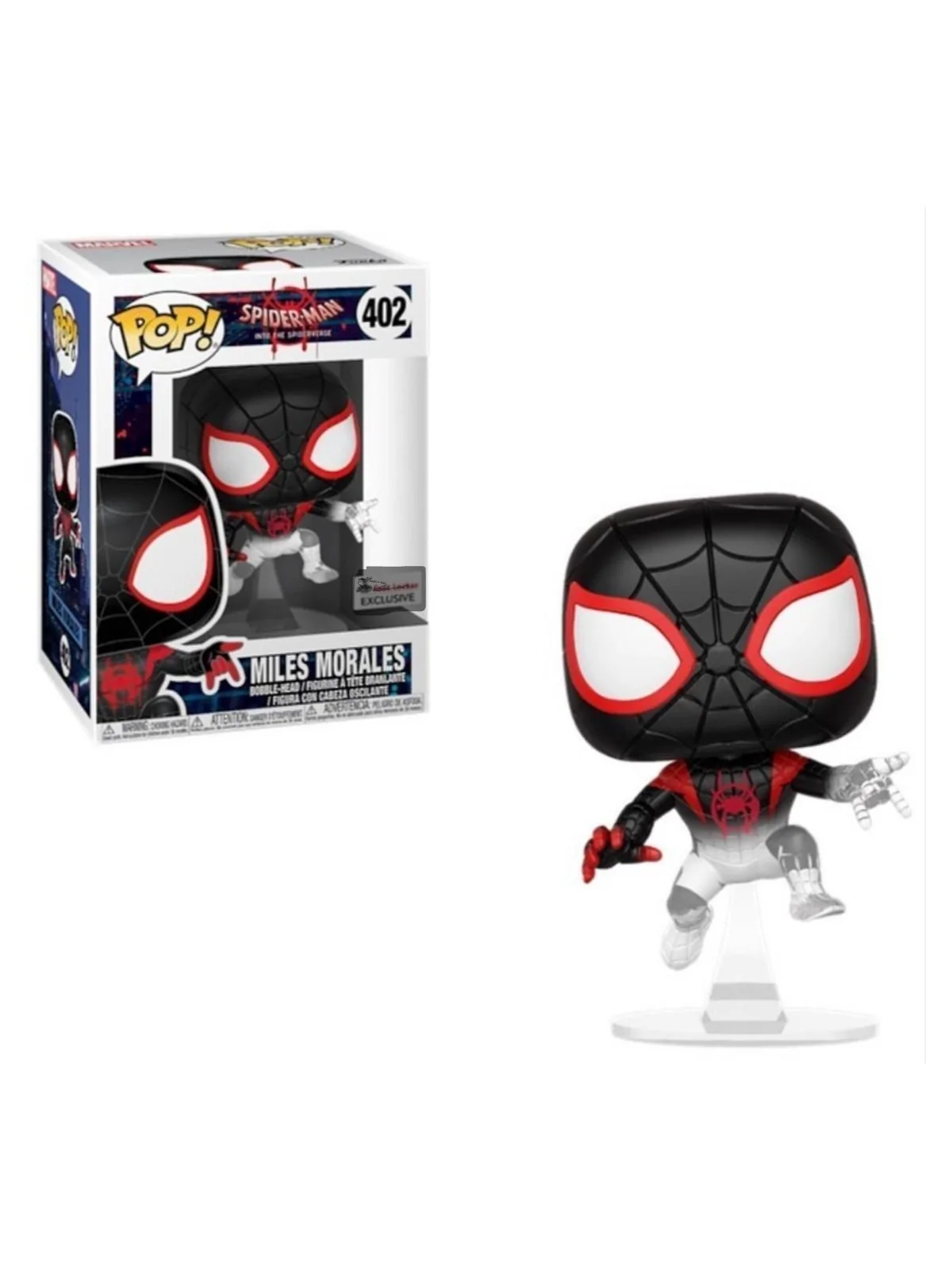 Funko POP! Marvel Spiderman Miles Morales Desapareciendo (402) de Funko en Funko Pop | La Cueva Roja