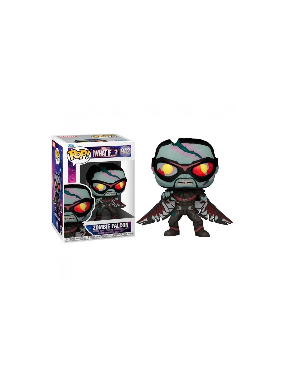 Funko POP! Marvel What If Falcon (942) de Funko en Funko Pop | La Cueva Roja